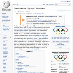 IOC - Wiki