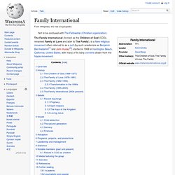 Family International