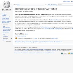 International Computer Security Association