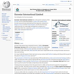 Eurostar International Limited