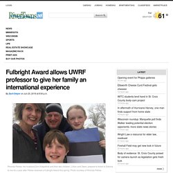 Fulbright Award allows UWRF professor to give her family an international experience