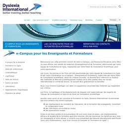 Dyslexia International - sharing expertise