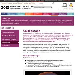 International Year of Light - Galileoscope<br/>