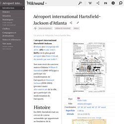 Aéroport international Hartsfield-Jackson d'Atlanta