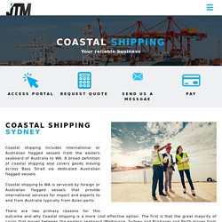 International Coastal Shipping Services Sydney