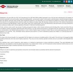 Rax-Tech International: Industrial Emergency light manufacturers in India