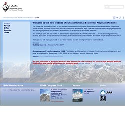 ISMM - International Society for Mountain Medicine
