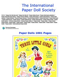 The International Paper Doll Society