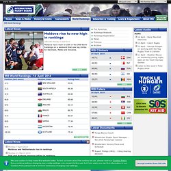International Rugby Board - World Rankings: Full world rankings