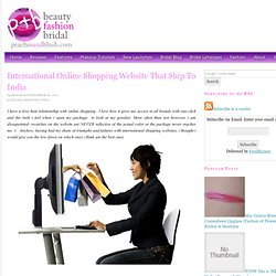 International Online Shopping Website That Ship To India — Peaches and Blush