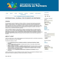 International Journal for Students as Partners