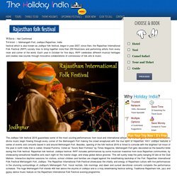 Rajasthan International Folk Festival 2013