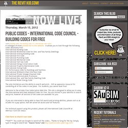 Public Codes - International Code Council - Building Codes for Free