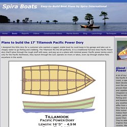 Spira International Inc - Tillamook Pacific Power Dory