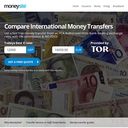 Top 10 International Money Transfers - Best Cheap Currency Transfer