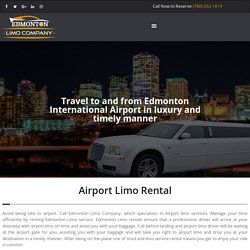 Airport Limo Rental
