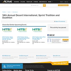 14th Annual Desert International, Sprint Triathlon and Duathlon