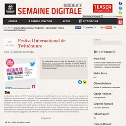 Festival International de Twittérature