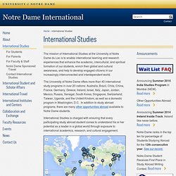 International University of Notre Dame