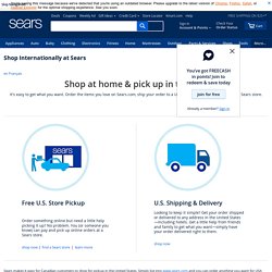 Buy Craftsman Tools | Fitness Equipment | Kenmore Home Appliances | Lawn & Garden Equipment | Sears.com - Where It All Begins