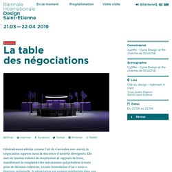Biennale Internationale Design Saint-Étienne 2019