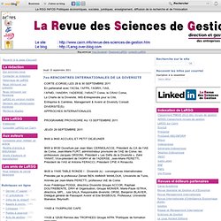 7es RENCONTRES INTERNATIONALES DE LA DIVERSITE - La redaction de LaRSG