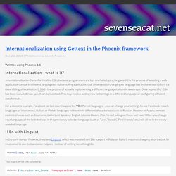Internationalization using Gettext in the Phoenix framework