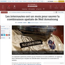 Les internautes ont un mois pour sauver la combinaison spatiale de Neil Armstrong