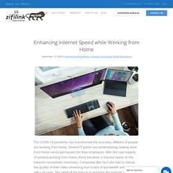 Work From Home- Internet Bonding Device