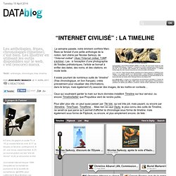 “Internet civilisé” : la timeline