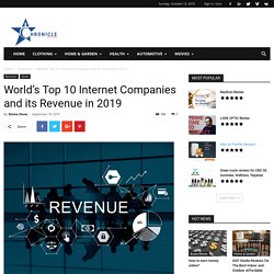 World’s Top 10 Internet Companies and its Revenue in 2019