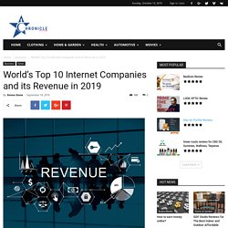 World’s Top 10 Internet Companies and its Revenue in 2019