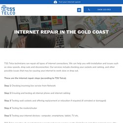 Internet Repair in the Gold Coast