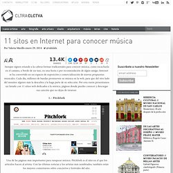 11 sitos en Internet para conocer música