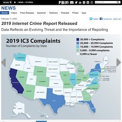 2019 Internet Crime Report Released