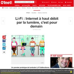 Le Lifi passe au haut débit en France avec le fabriquant Lucibel