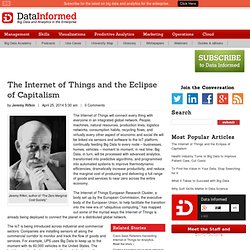 The Internet of Things and the Eclipse of Capitalism