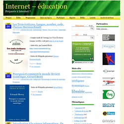 Internet – éducation