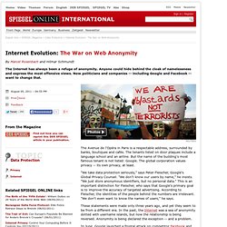 Internet Evolution: The War on Web Anonymity