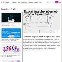 The internet explained for 4 year old kids