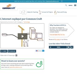 L’Internet expliqué par Common Craft