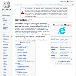 Internet Explorer