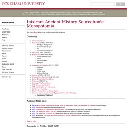 Internet History Sourcebooks