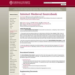 Internet History Sourcebooks