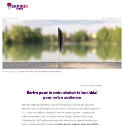 Contenu internet et importance du ton en rédaction web