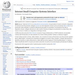 Internet Small Computer Systems Interface