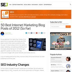 50 Best Internet Marketing Blog Posts of 2012 (So Far)