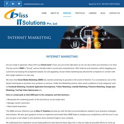 Topmost digital marketing services in Chandigarh - BlissIT Solutions