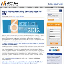 Top 6 Internet Marketing Books to Read for 2012 by Vertical Measures