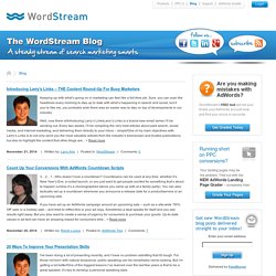 Internet Marketing Blog - WordStream